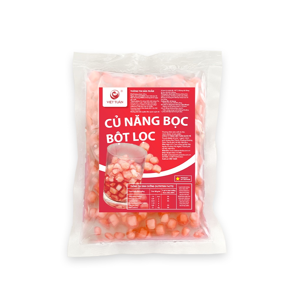 Củ Năng Bọc Bột Lọc Việt Tuấn