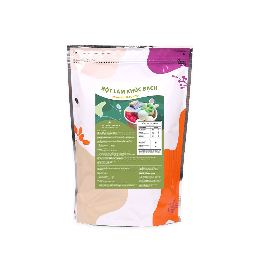 Bột làm khúc bạch Việt Tuấn 1kg