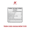 3 Trân châu khoai môn tươi bdd Trân châu khoai môn tươi - Bảng dinh dưỡng